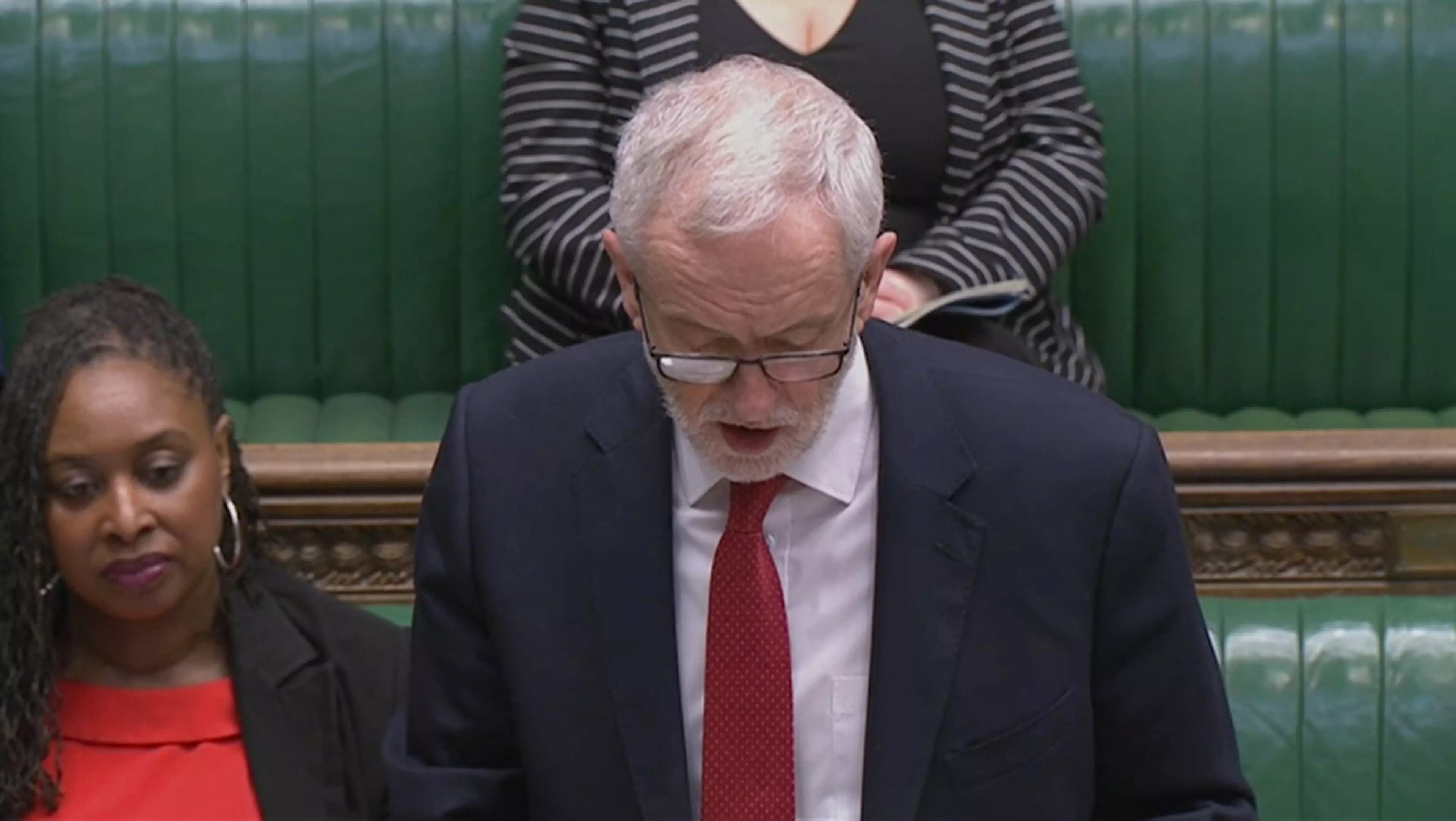 Jeremy Corbyn put the question to the Prime Minister.