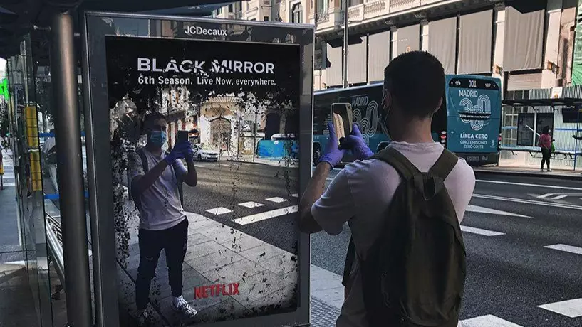 Ad Appears Saying Black Mirror Season 6 Is 'Live Now, Everywhere'