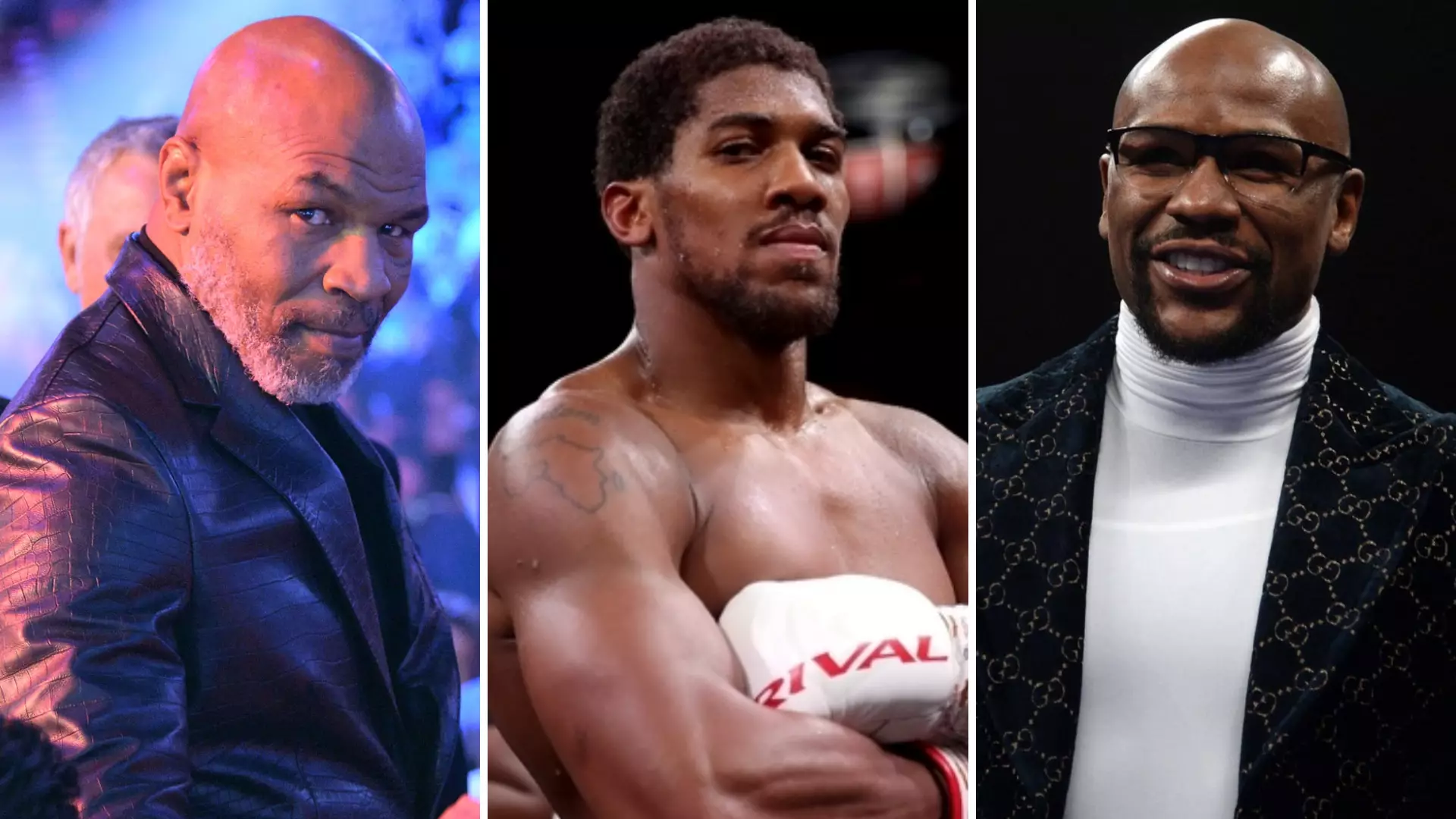 Anthony Joshua Sends Message To Boxing Legends Mike Tyson And Floyd Mayweather
