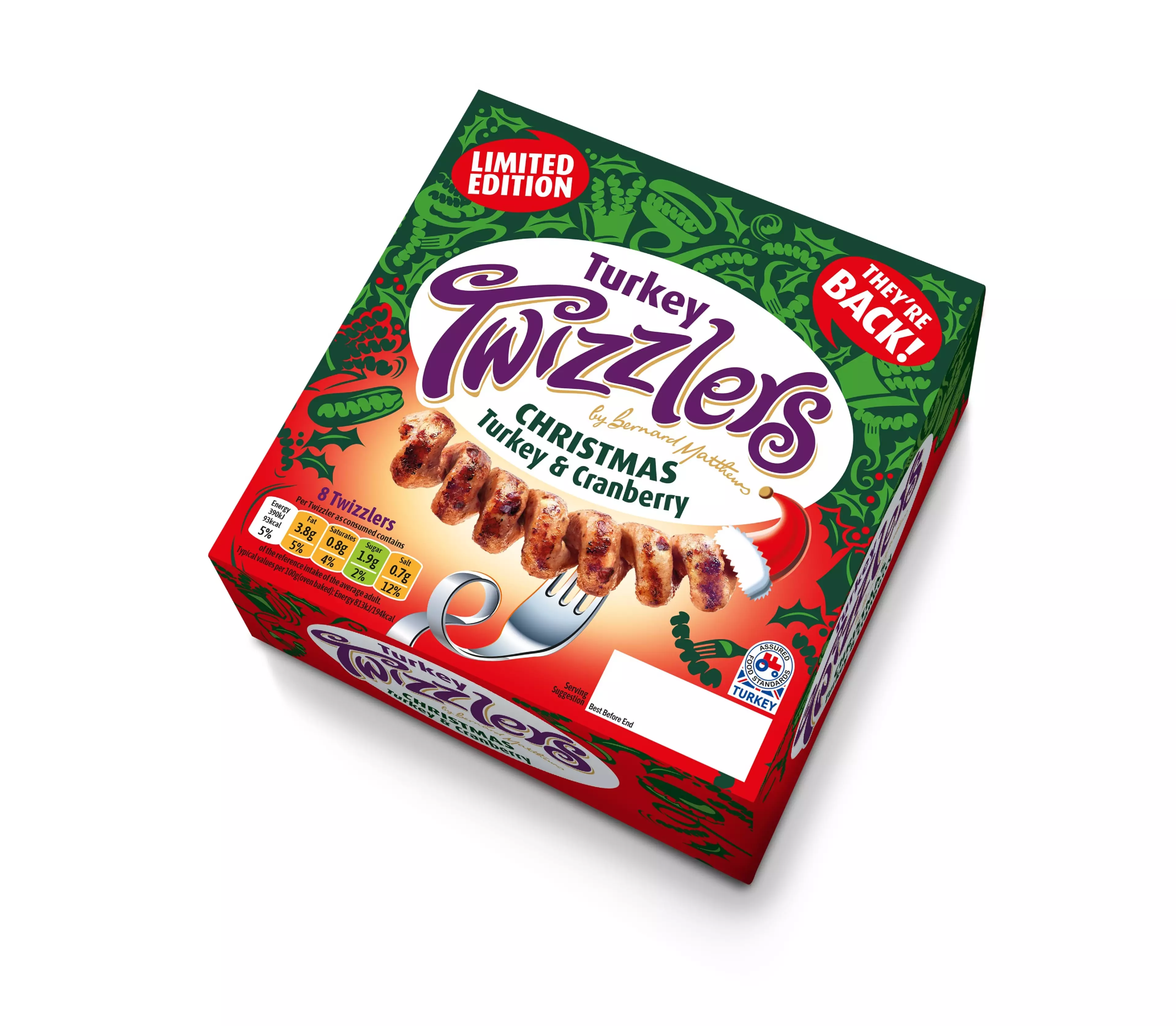 You can buy Turkey Twizzlers from Iceland for Christmas (