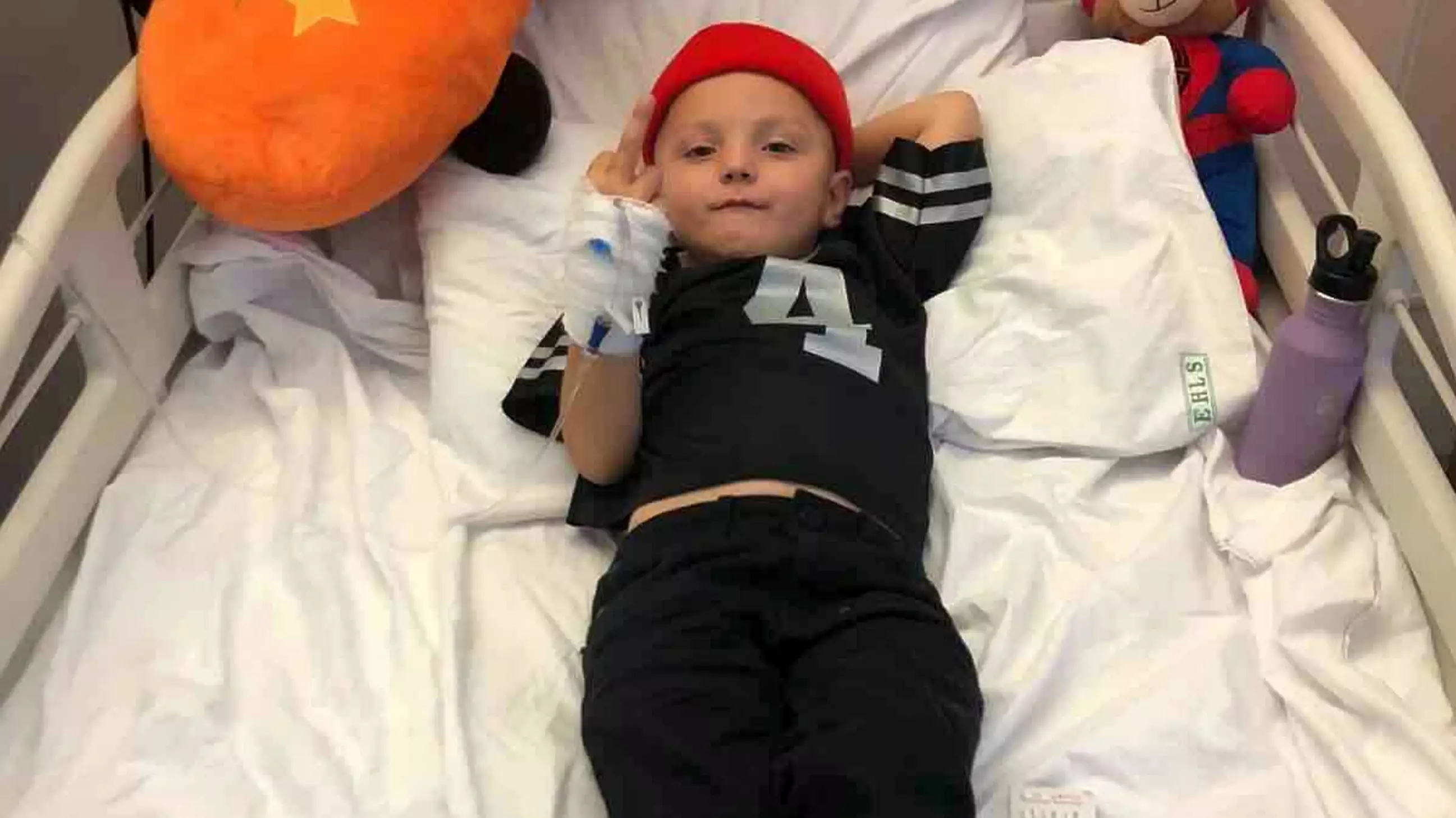 Fundraiser Launched For Little Boy Who Stuck Middle Finger Up To Cancer