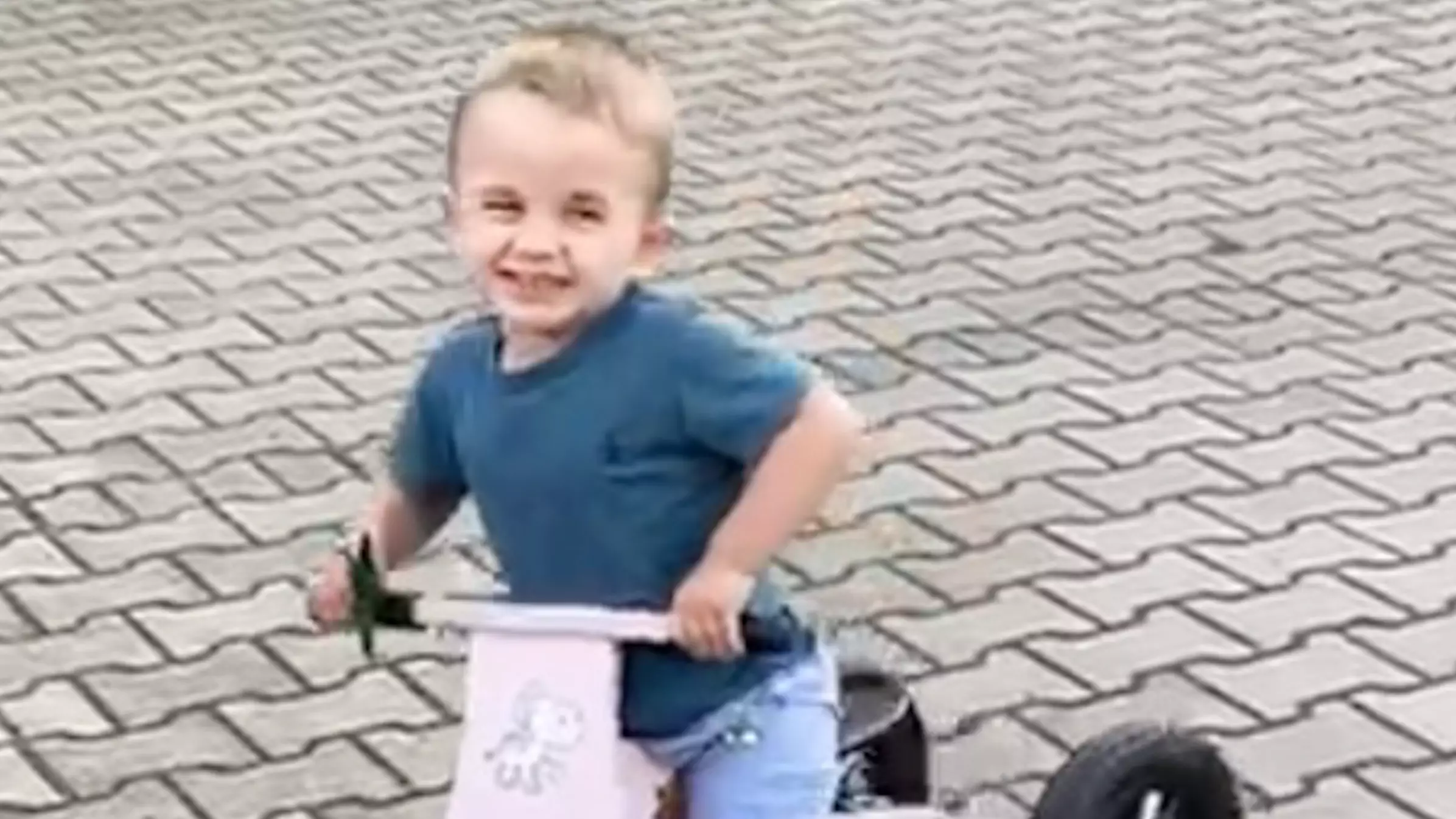Boy Who Had Both Feet Amputated Rides Bike For First Time