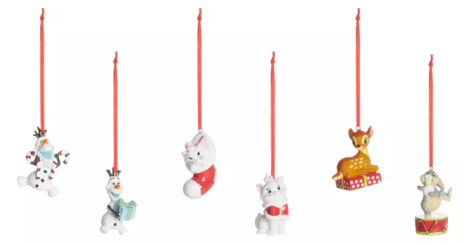 Frozen, Aristocats and Bambi all get their own decorations, which will be £5 each in Primark (