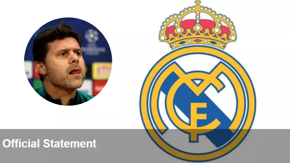 Real Madrid Issue Statement On Tottenham Manager Mauricio Pochettino's Claim