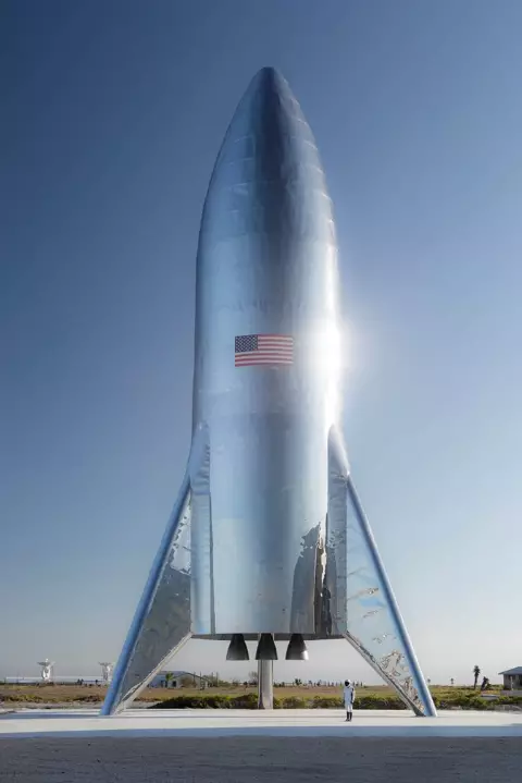 Financial experts say Musk's spaceships could be used to cut down long haul flight time.