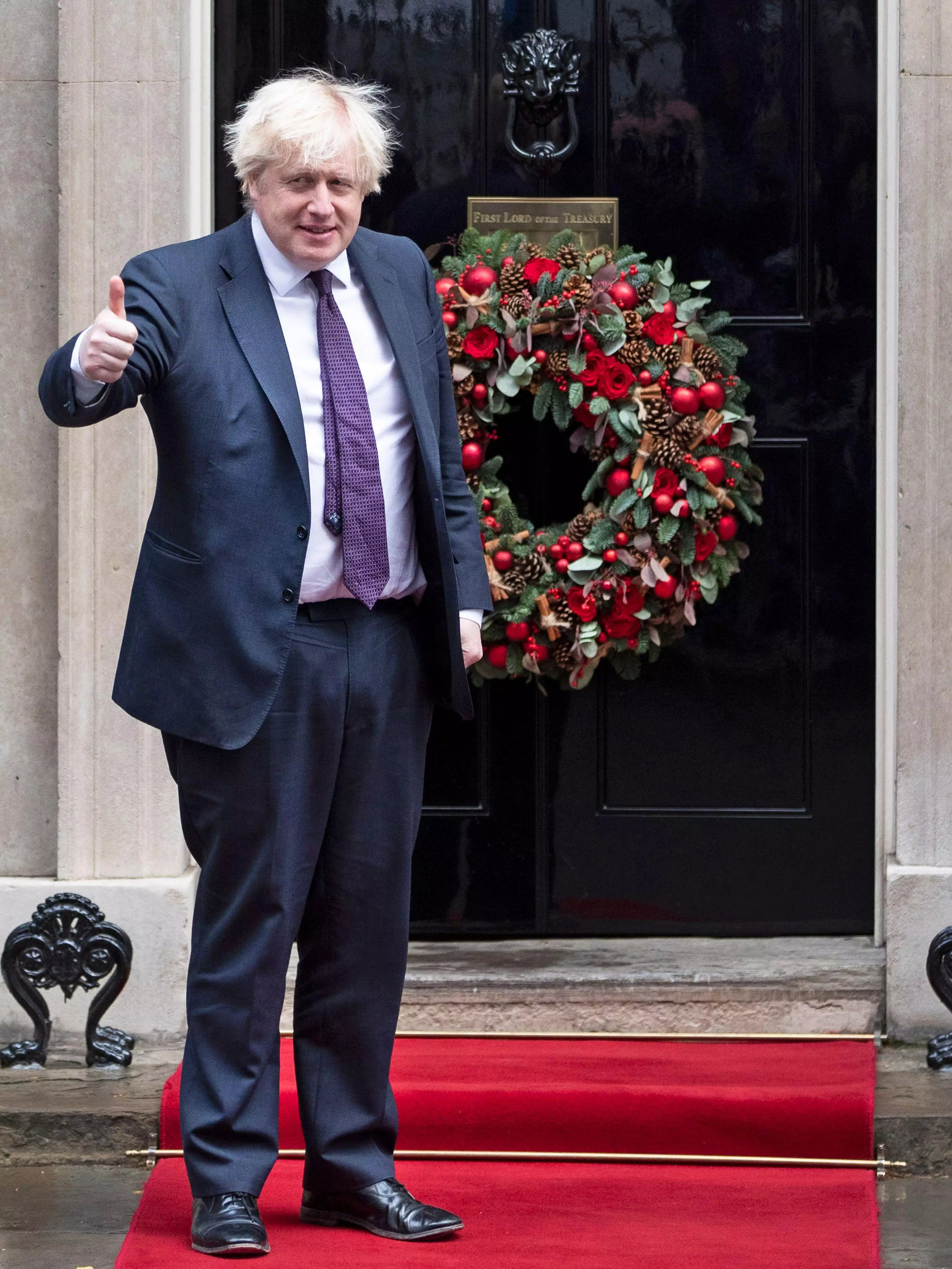 Boris Johnson was caught hosting a pub quiz at Number 10 last year.
