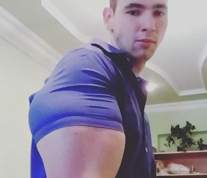 Russian muscle man