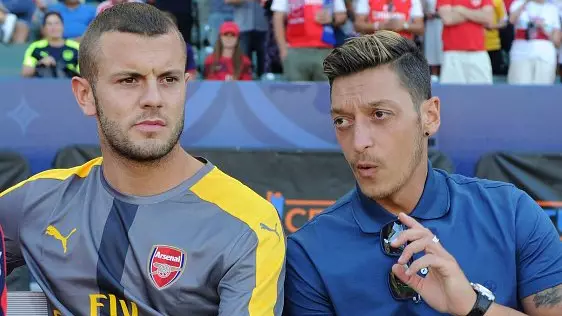 Mesut Ozil Pays Tribute To "True Gunner" Jack Wilshere Following Arsenal Exit