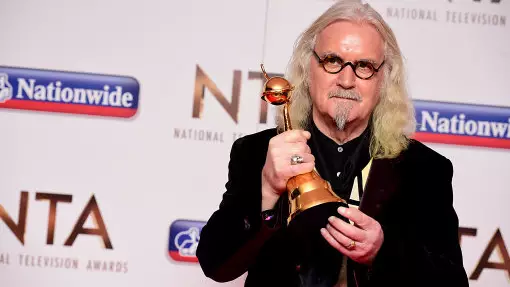 Billy Connolly Gets Emotional At Huge Birthday Murals In Glasgow 