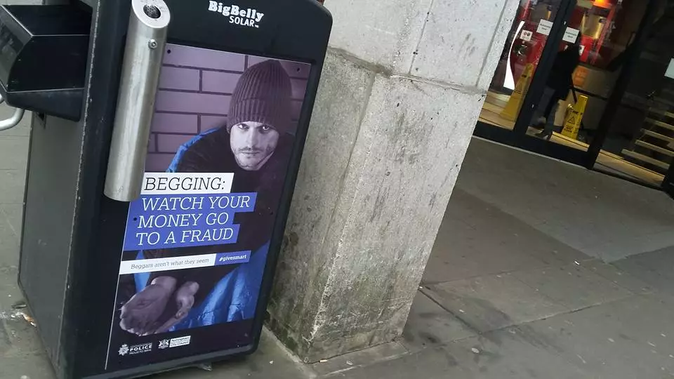 Nottingham Council’s Latest Ad Campaign Implies All Homeless People Are Frauds