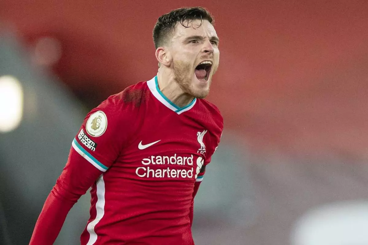 Andy Robertson has assisted a staggering 37 time in four seasons for Liverpool (Image: PA)