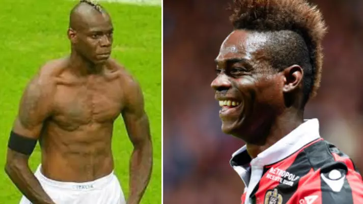 Mario Balotelli Hilariously Responds To Reports He Was Fined For Returning To Nice Overweight 