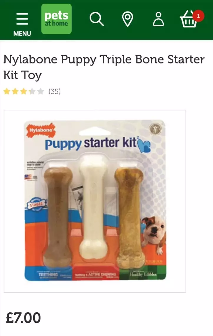 The product has now been removed off the Pets at Home site (