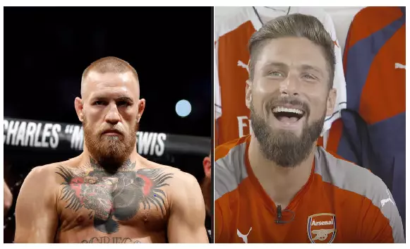 WATCH: Has Arsenal Striker Olivier Giroud Just Called Out Conor McGregor?