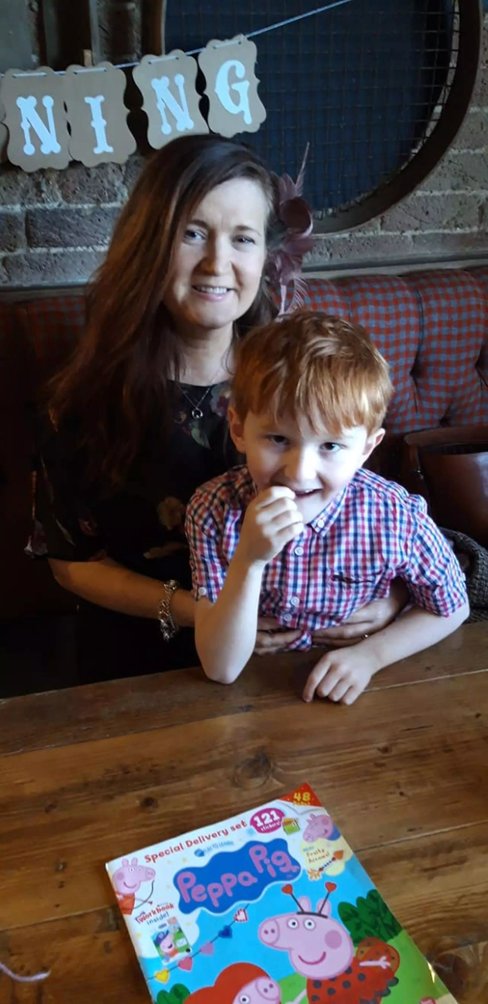 Sarah had spent £1000 on the new furniture hoping to make a new home for her and son Joel (