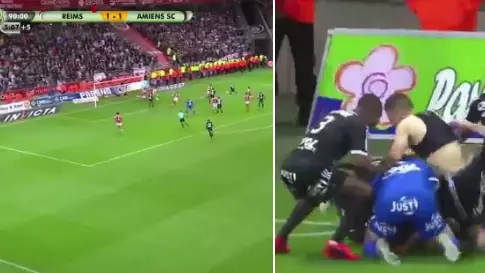 WATCH: Spine Tingling Footage Of Amiens Dramatic Last Minute Winner 
