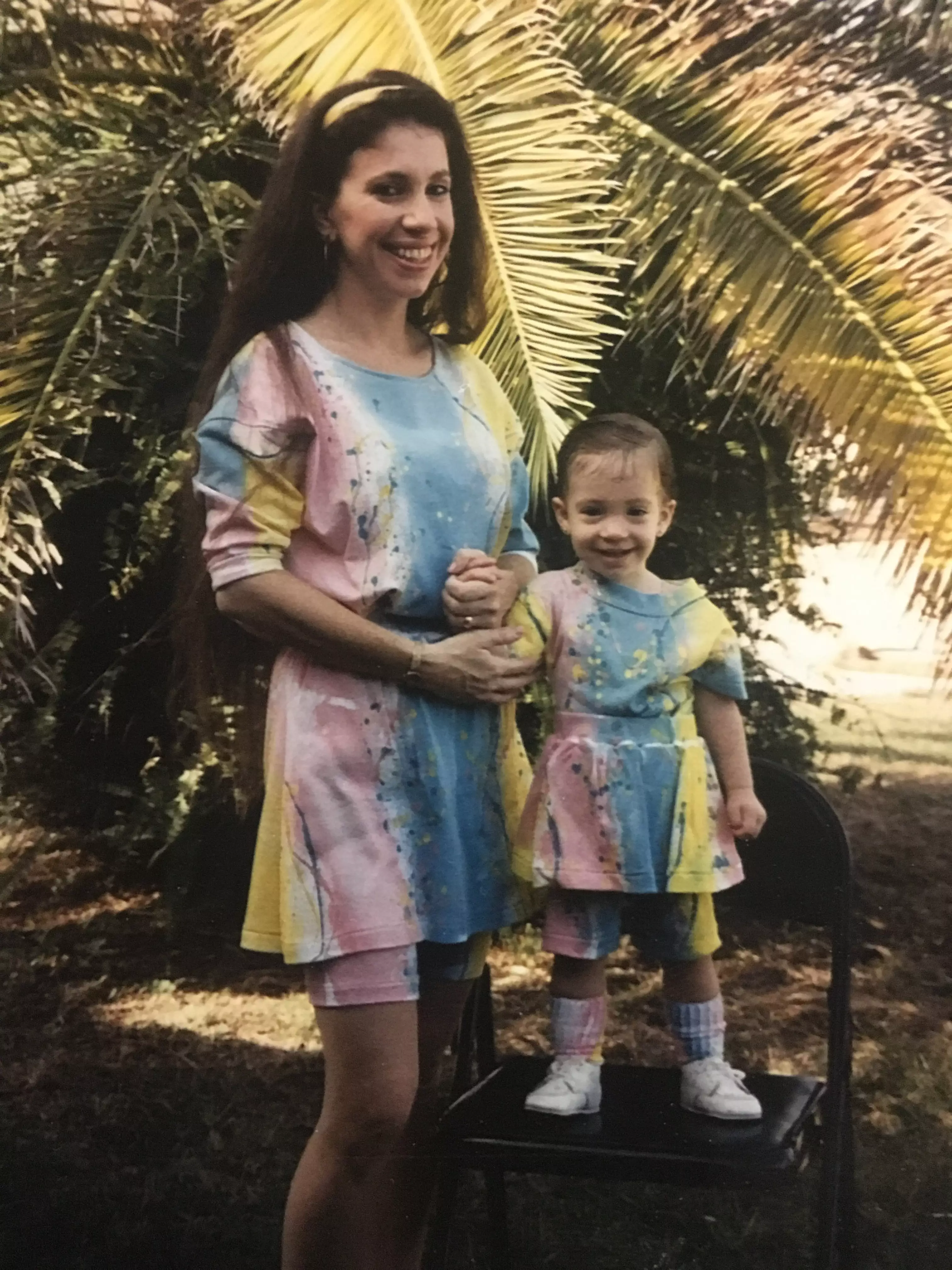 The mother and daughter have always had a strong resemblance.
