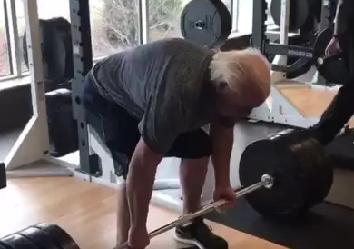 Ric Flair Shares Video Of Himself Dead-Lifting 400lbs