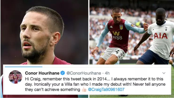 Aston Villa's Conor Hourihane Responds To Fan Who Said He'd Never Play In The Premier League