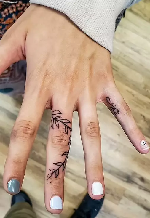 The couple got matching tattoos.