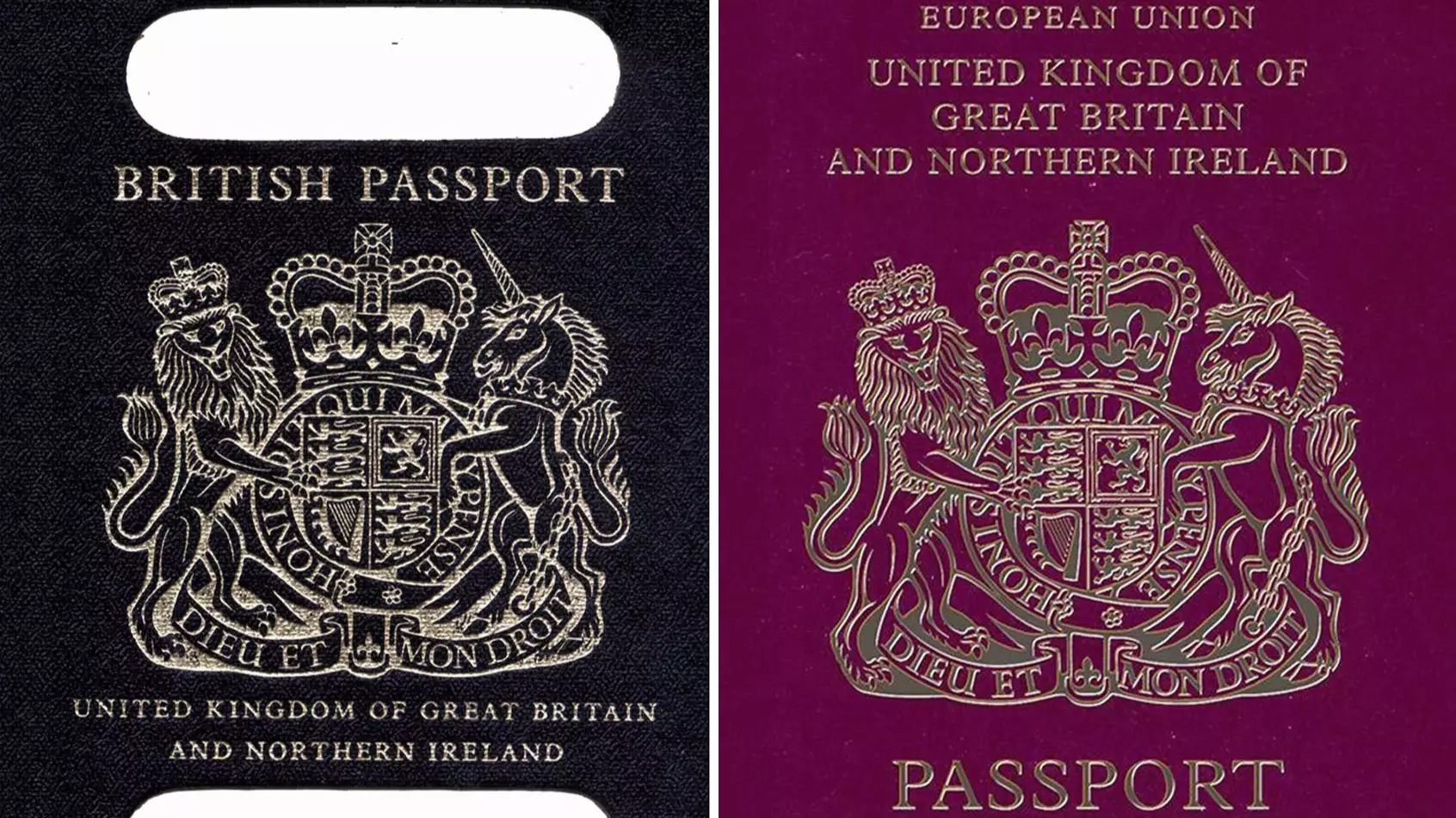 Britain Could Be Returning To The Days Of The Blue Passport