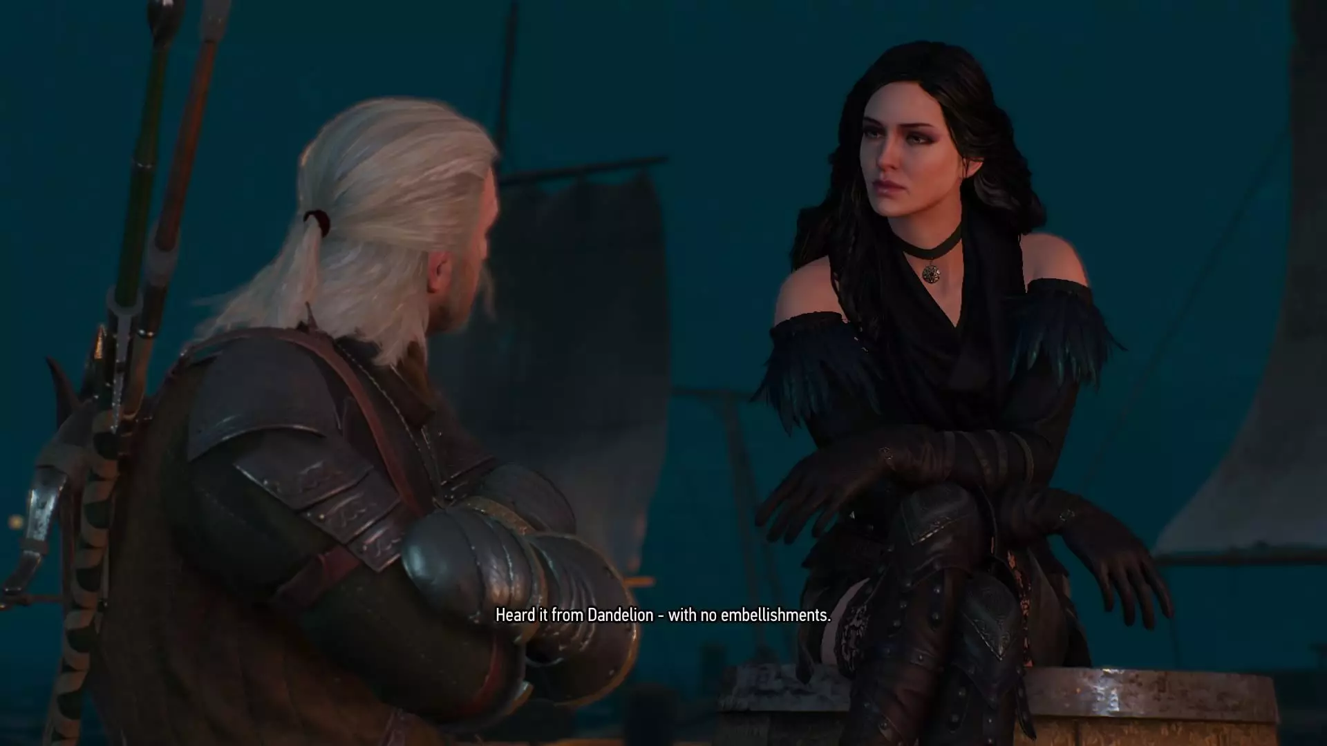 Geralt and Yennefer in The Witcher 3: Wild Hunt /