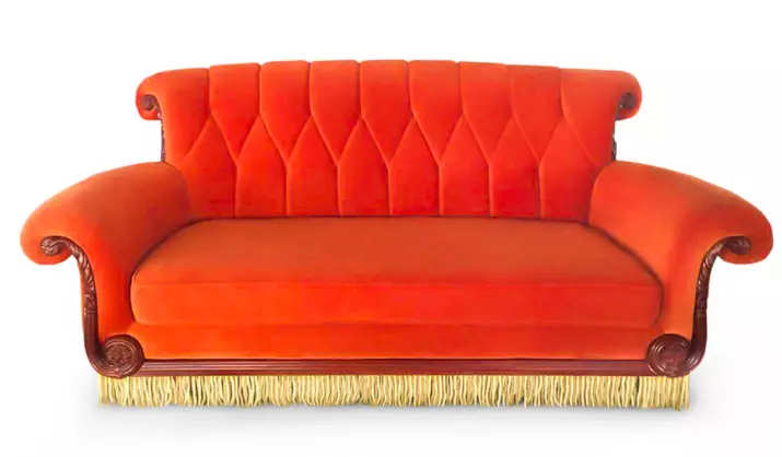 The replica 'Central Perk' sofa can be yours for £1,999.99 (