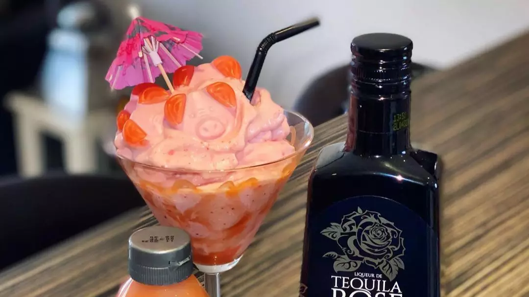 Everyone's Making Extra AF Percy Pig Cocktails At Home