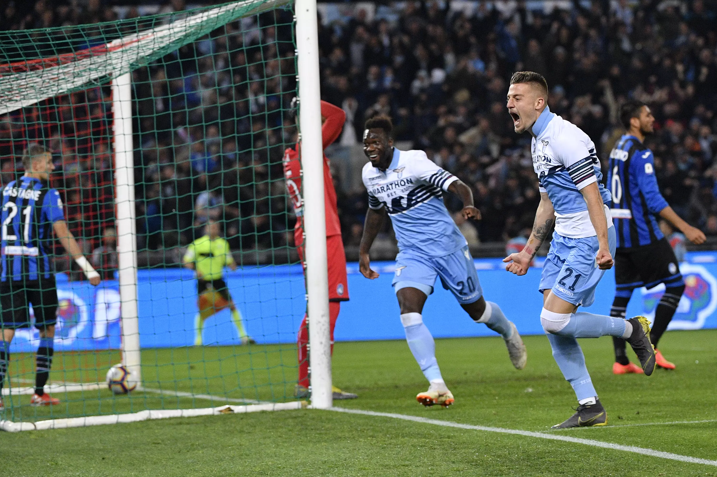 Milinkovic-Savic is one of the most highly rated midfielders in Europe. Image: PA