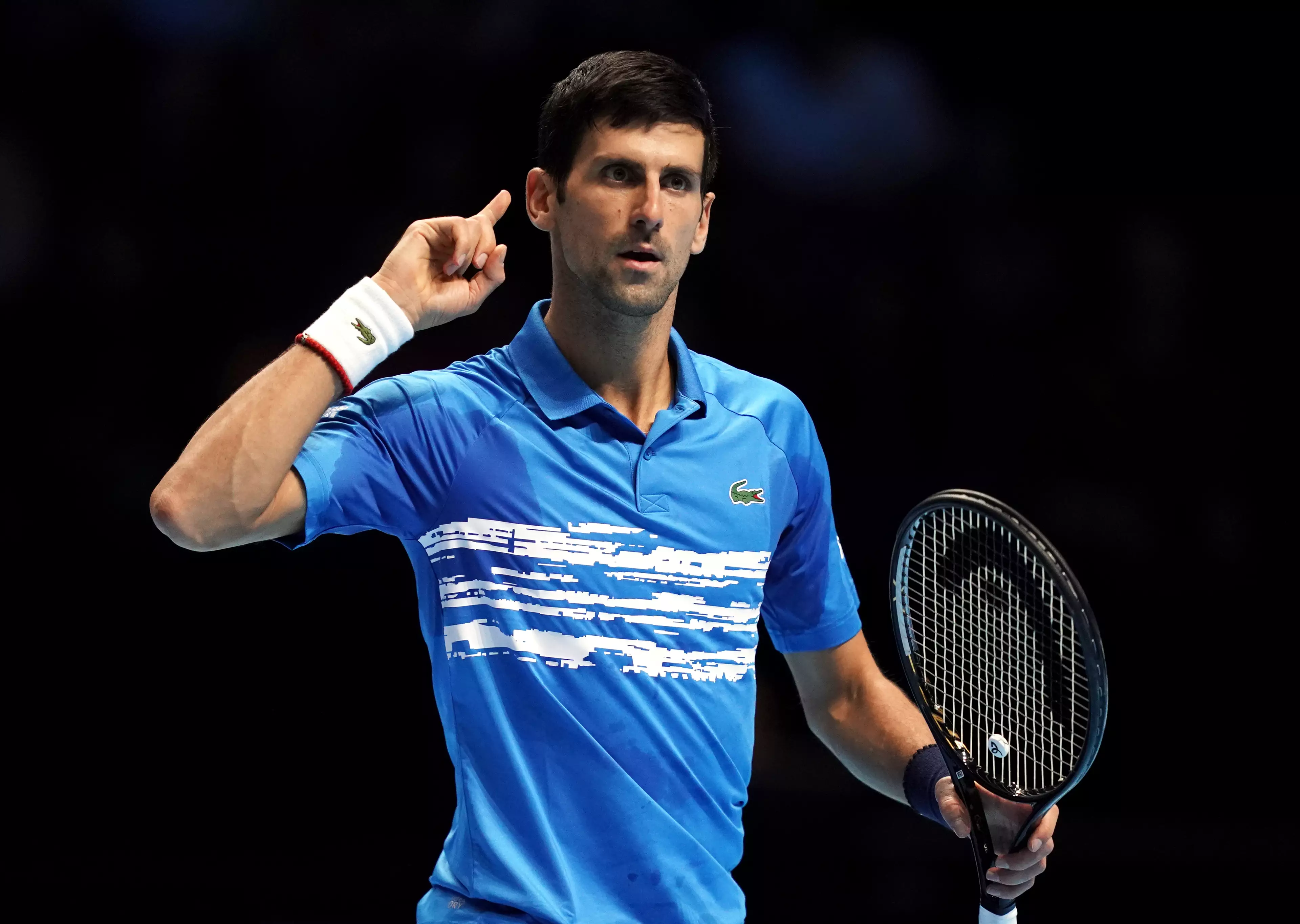 Djokovic is the world's number one and is the fourth competitor to test positive from coronavirus following the Adria Tour. (Image