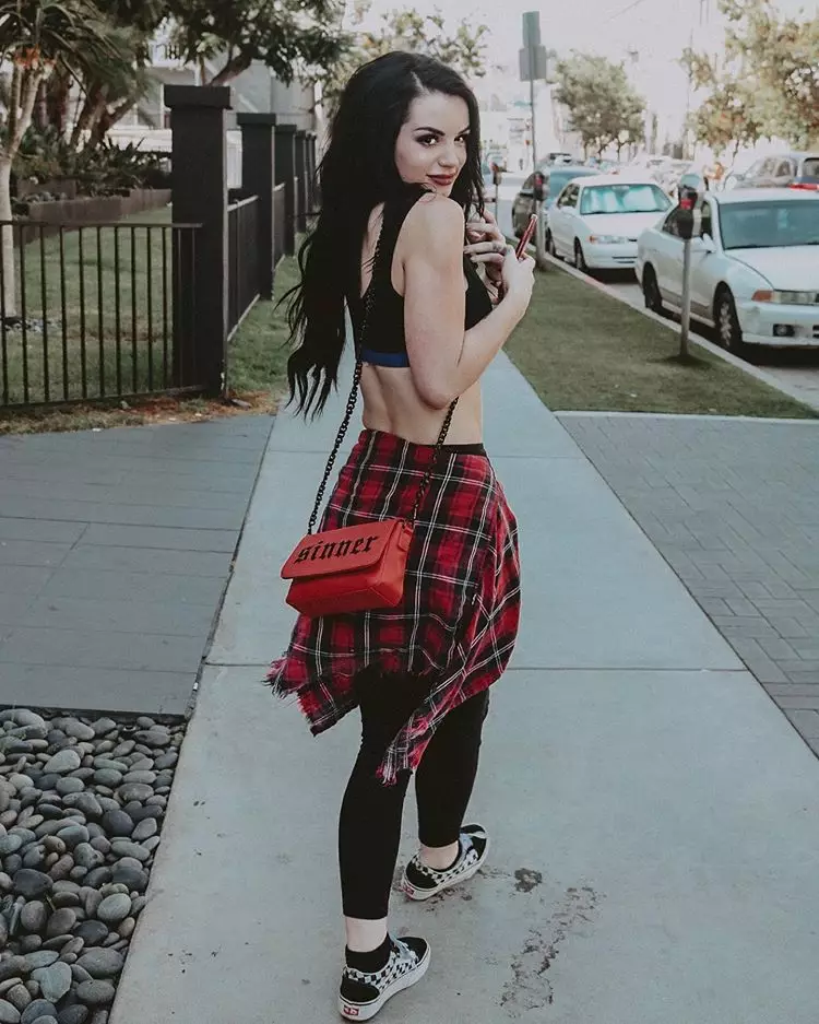 WWE star Paige said she suffered from stress-induced anorexia following the leak of the sex tape.