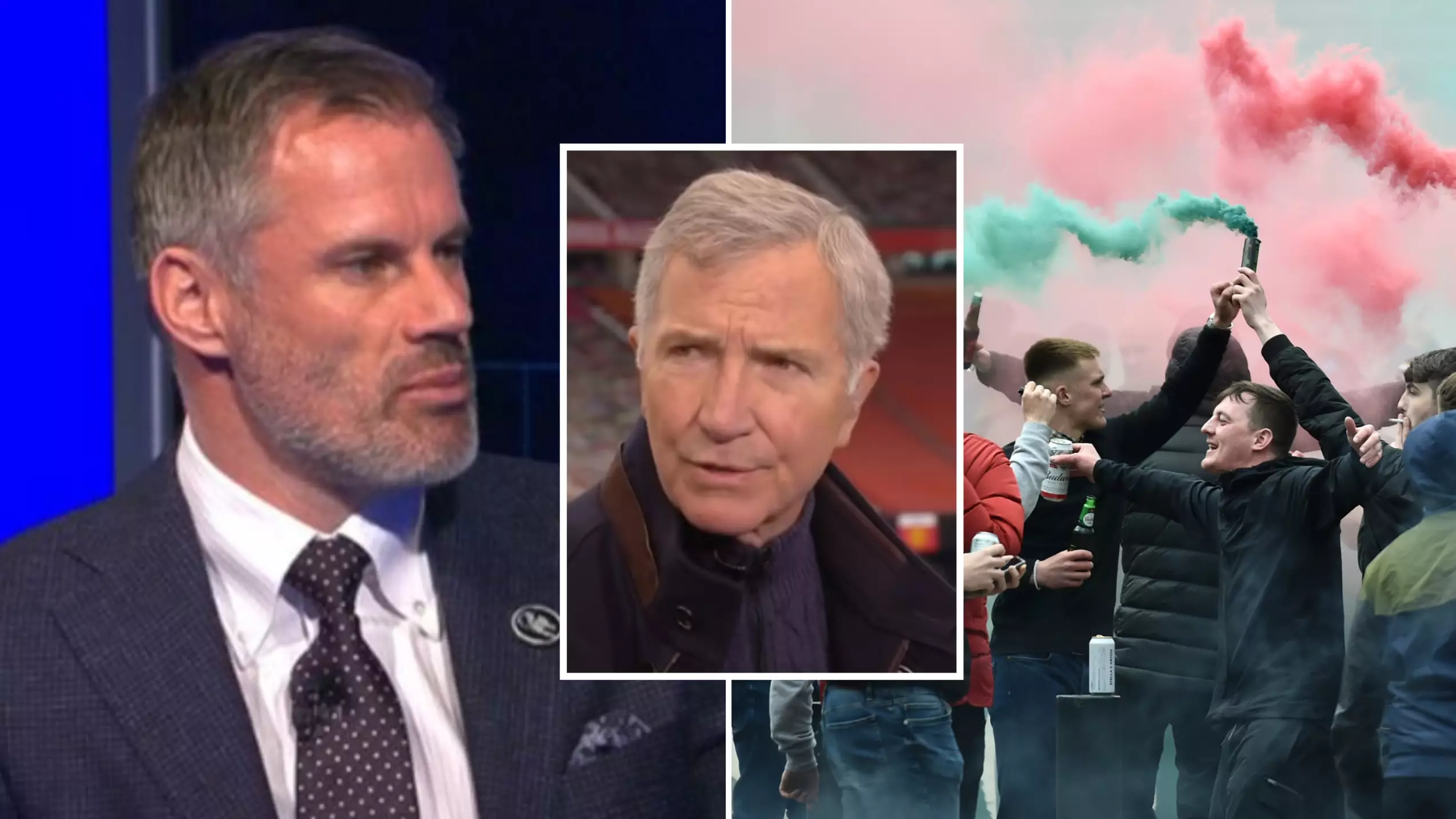 Jamie Carragher Perfectly Dismantles 'Lazy Punditry' Regarding Manchester United Protests In Legendary Rant