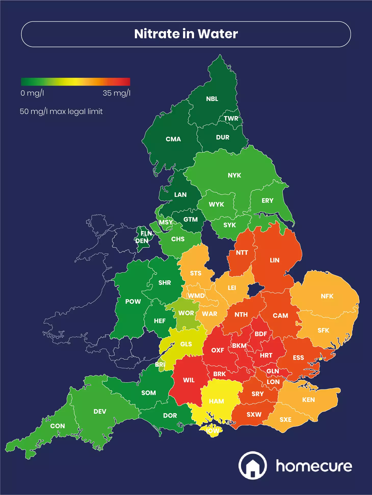 Map Reveals UK's Worst Areas For Hair And Skin Thanks To Local Water Quality (
