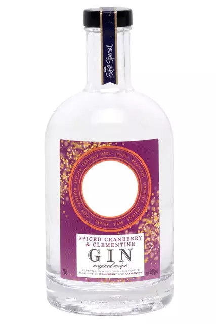 The Spiced Cranberry and Clementine gin will cost £18 for 70cl.