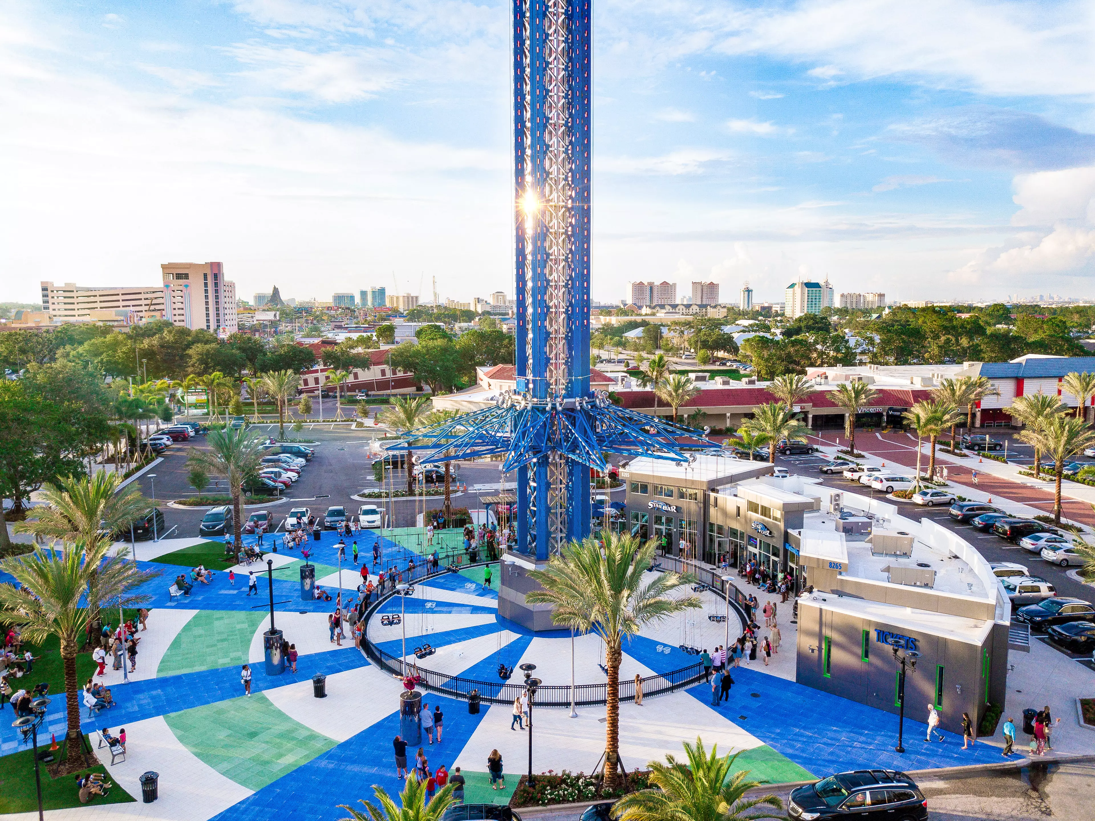 StarFlyer has been dubbed 'the world's tallest swing ride'.