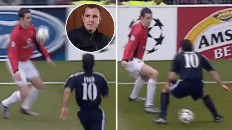 John O'Shea's Take On Historic Luis Figo Nutmeg Sums Him Up Perfectly