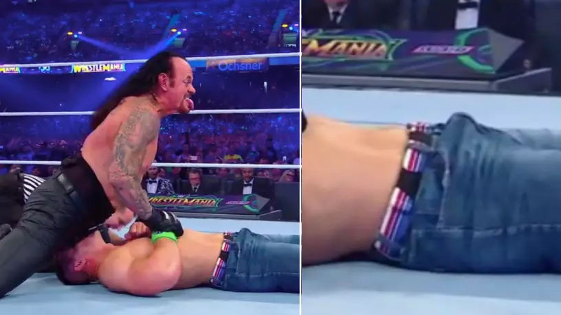 Even John Cena Was Excited By Undertaker’s Tombstone Piledriver At Wrestlemania