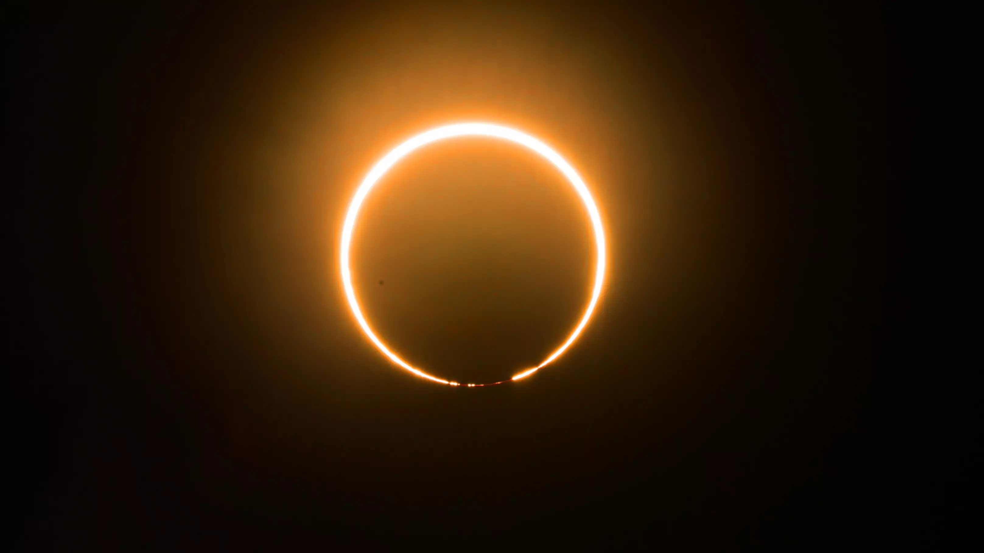 Amazing Photos Show Rare Solar Eclipse That Happened This Weekend