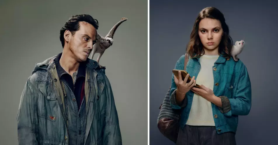 Andrew Scott and Dafne Keen are among stars in the promo images (