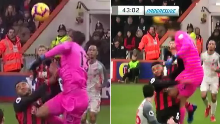 Liverpool's Alisson Ruins His Perfect Hair With Colossal Header 