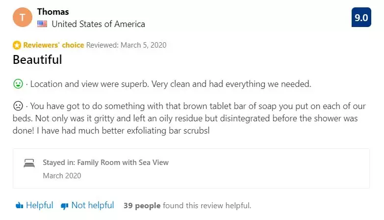 The incredible review.