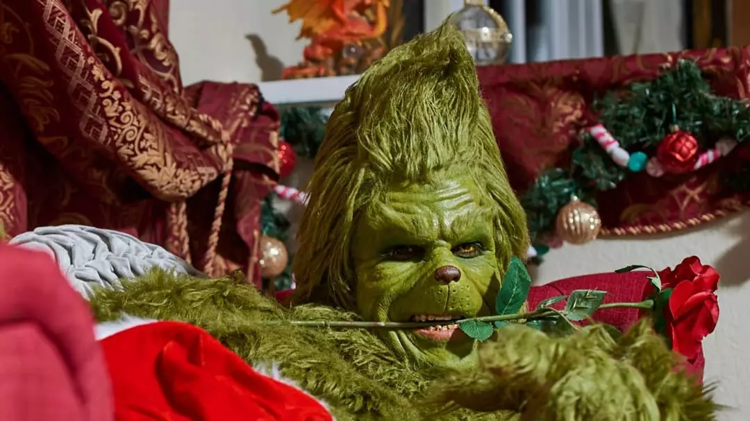 Sexy Grinch Is Stealing Hearts With His Raunchy Photoshoot