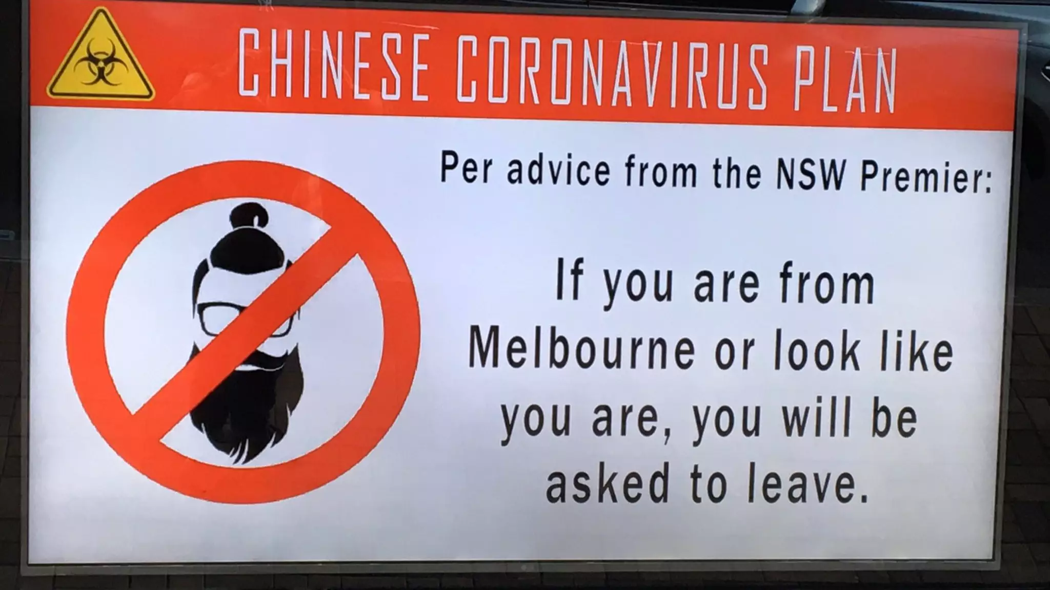 Sydney Pub Under Fire For ‘Chinese Coronavirus Plan’ And Dig Against People From Melbourne