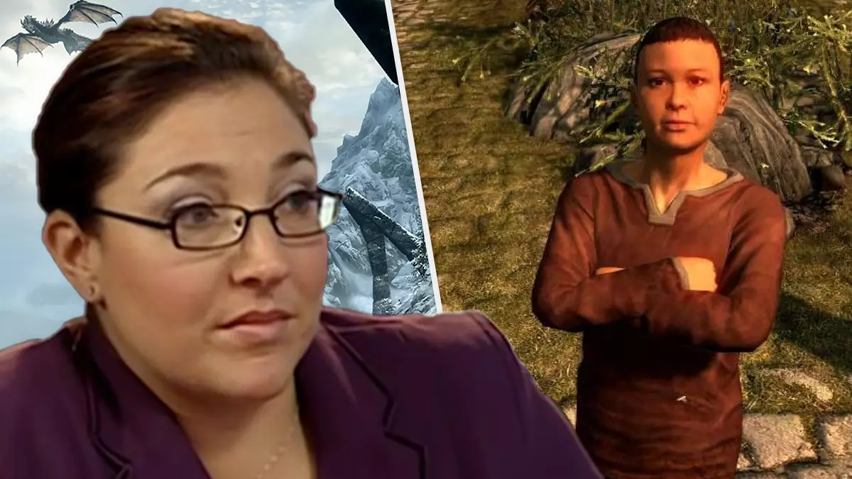 'Skyrim' Player Stabbed By Own Son Proves Poison Knives Aren't Toys