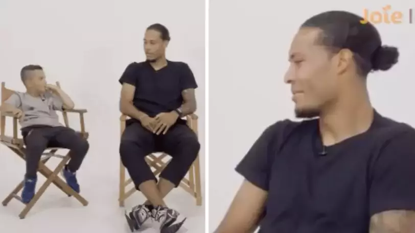Liverpool's Virgil Van Dijk Savagely Trolls 8-Year-Old Everton Supporter In Q&A Session