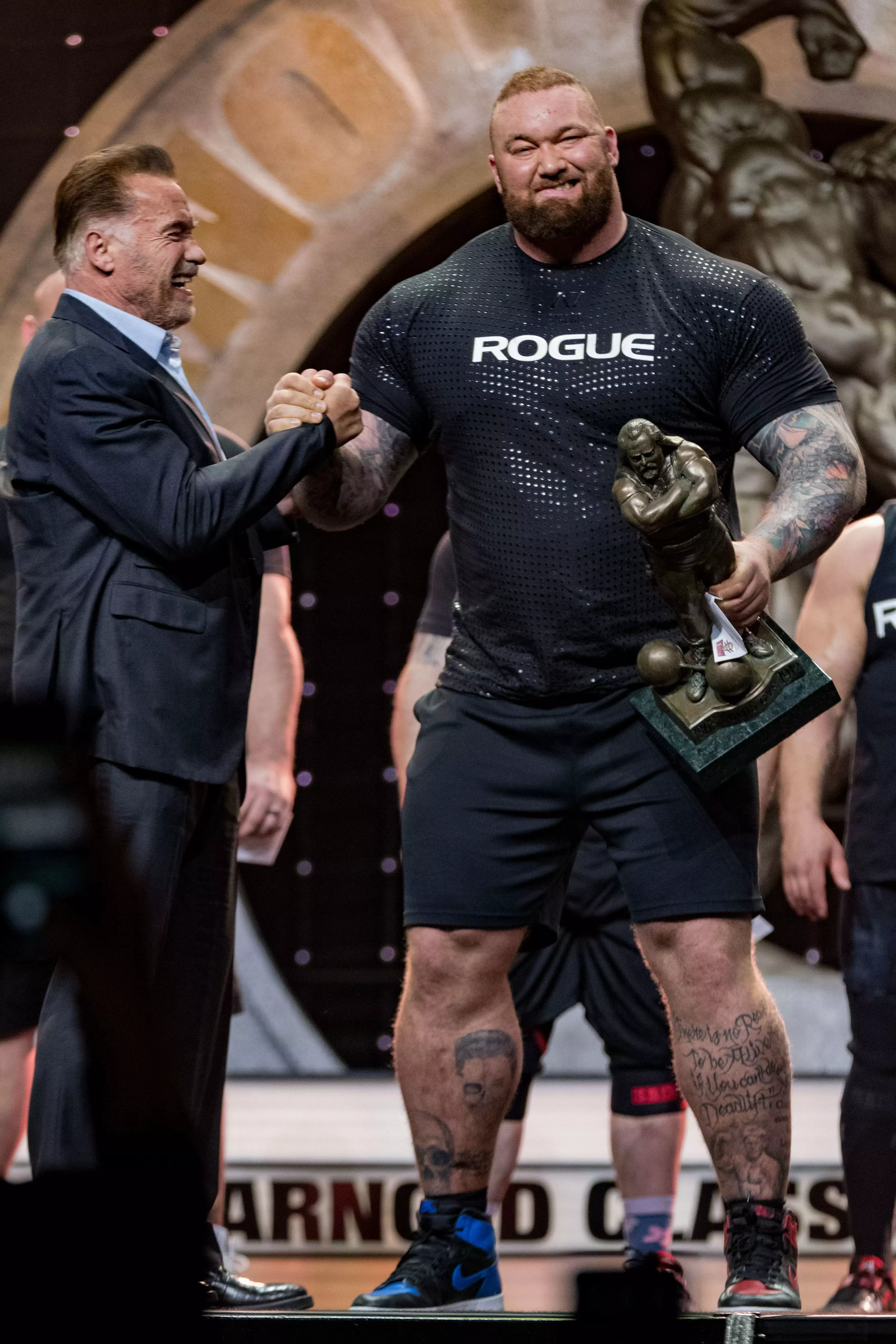 Hafthor 'The Mountain' Bjornsson has called out Eddie Hall.