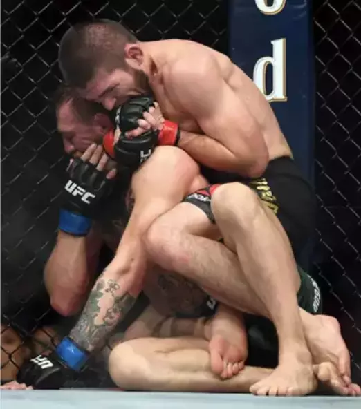Khabib defeated McGregor at UFC 229 in October 2018. (Image