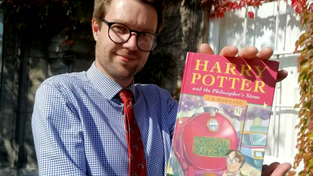 Dad Stunned To Discover Harry Potter Book Could Be Worth £50,000
