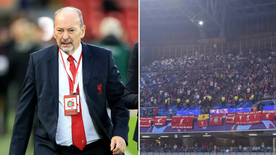 Liverpool Chief Peter Moore Stays With Fan 'Ambushed' Before Champions League Game Versus Napoli