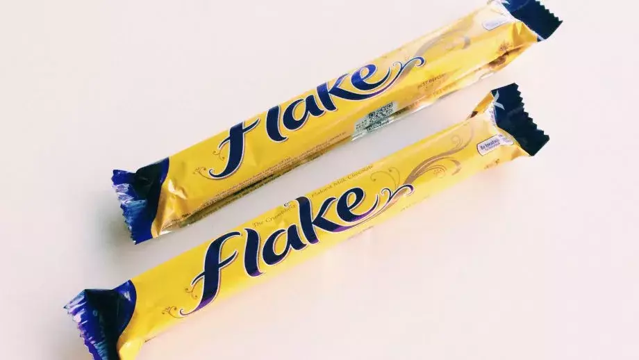 The 99 Flake is half the size of a regular Cadbury Flake (